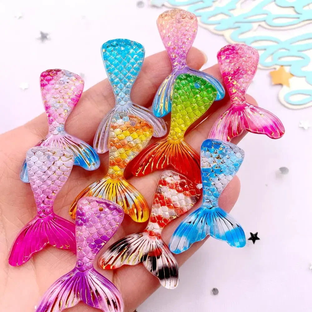 Paradise Jewelry & Watches Llc Photos - 10 Stück Glitzernde, bunte Meerjungfrauenflossen aus