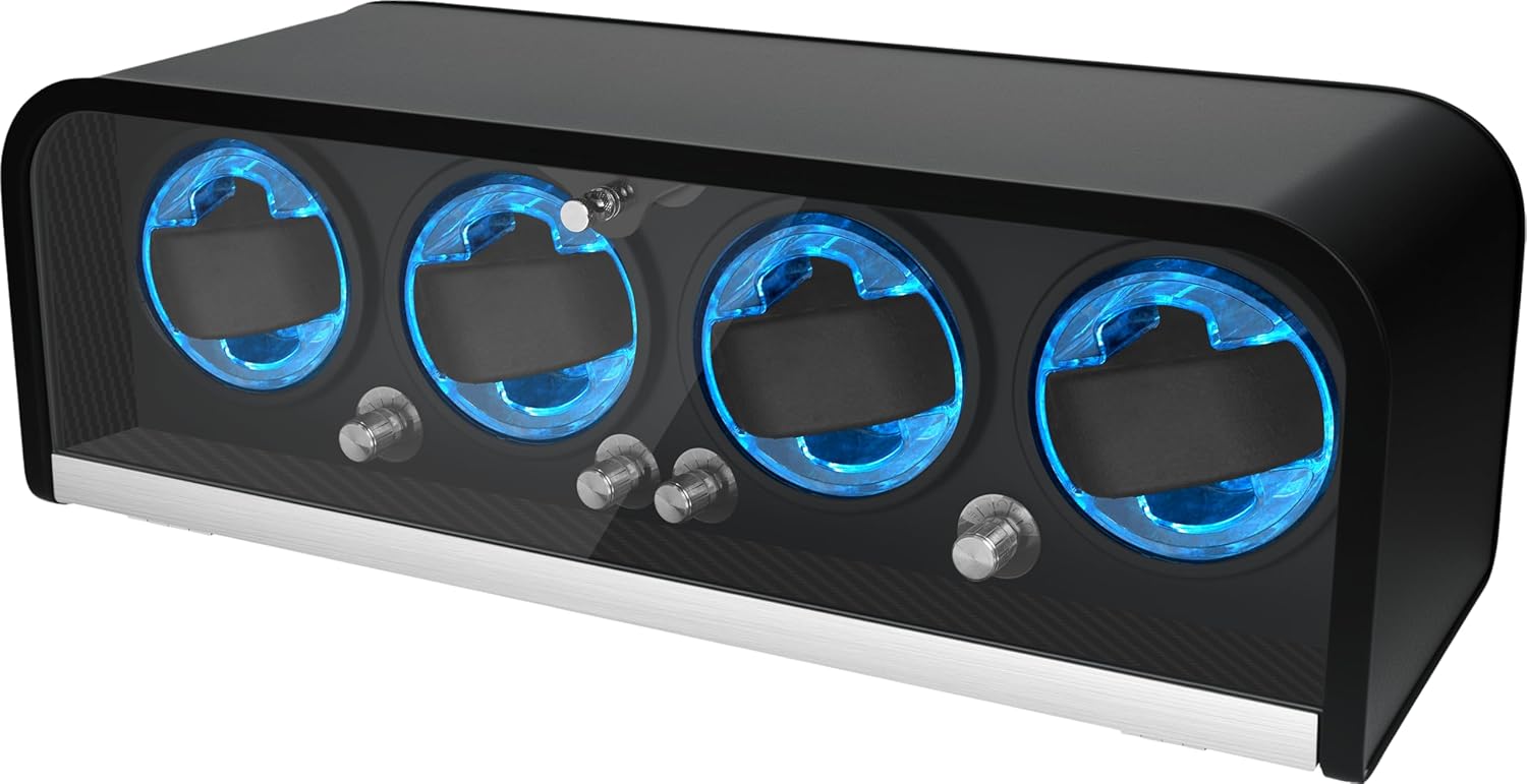 Automatic Watch Winder - Uhrenbeweger für Automatikuhren, Uhrenbeweger 1/2/4/8-Slot für