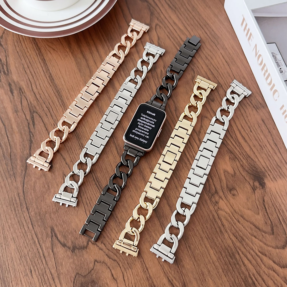 Jewelry Type Watches - Metall ersatz kette armband für galaxy