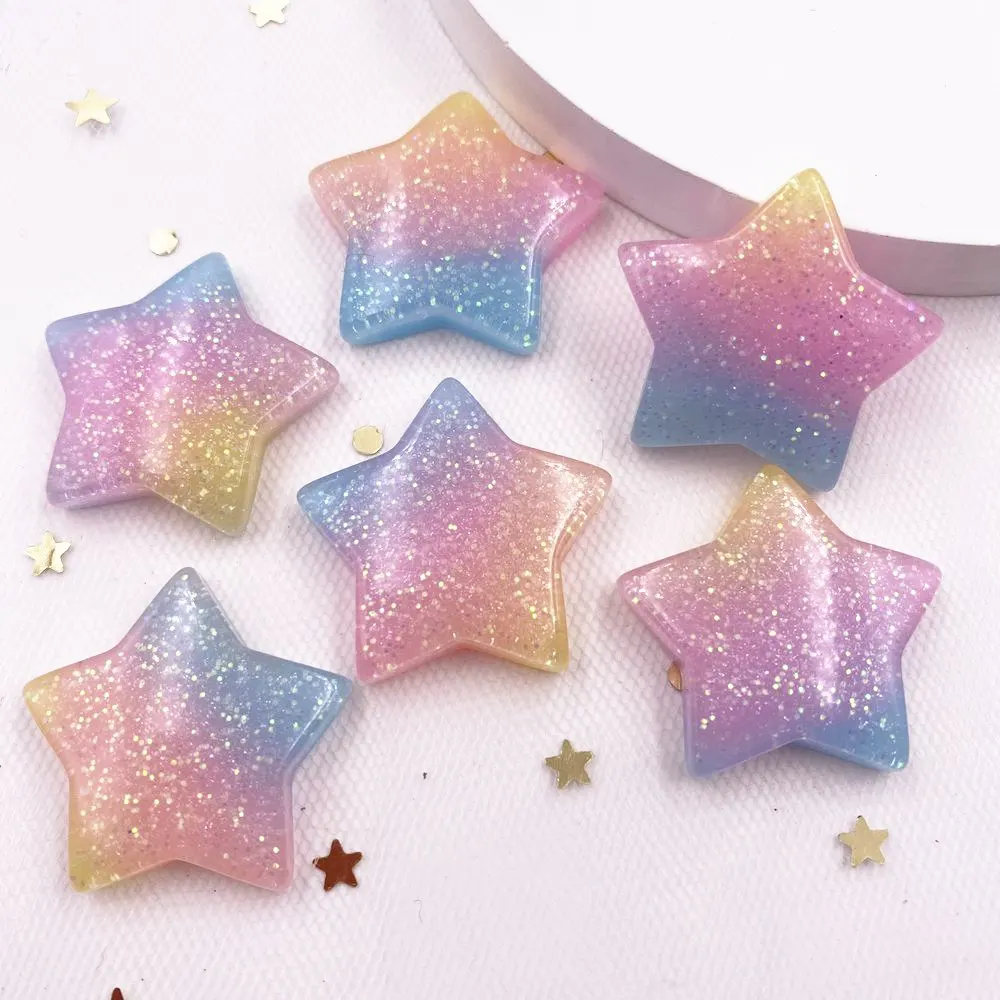 Paradise Jewelry & Watches Llc Photos - 10PCS Glitter Kawaii Harz Bunte 25mm