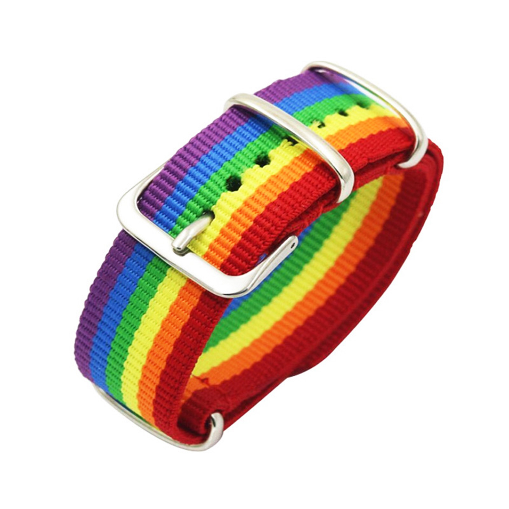 Jewelry Type Watches - Hot Nylon Regenbogen Armband für Männer