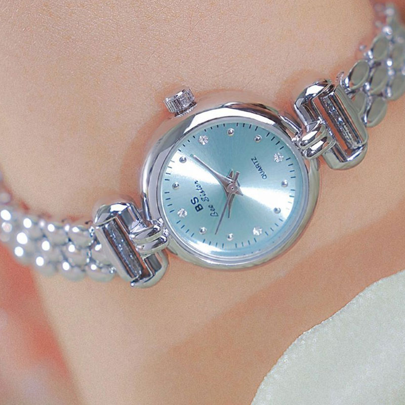 Jewelry Watches Silver - 2024 neue Luxus Eisblau Silber Uhr