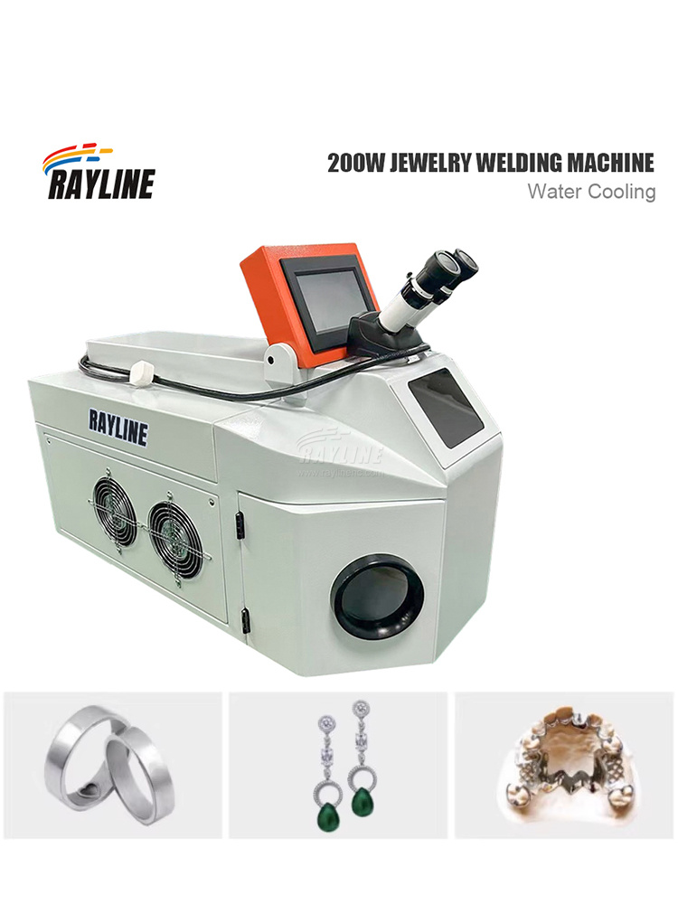 Jewelry Watches Silver - Günstige 200W 160J Schmuck-Laser-Punktschweißmaschine YAG-Laser-Lötgerät für