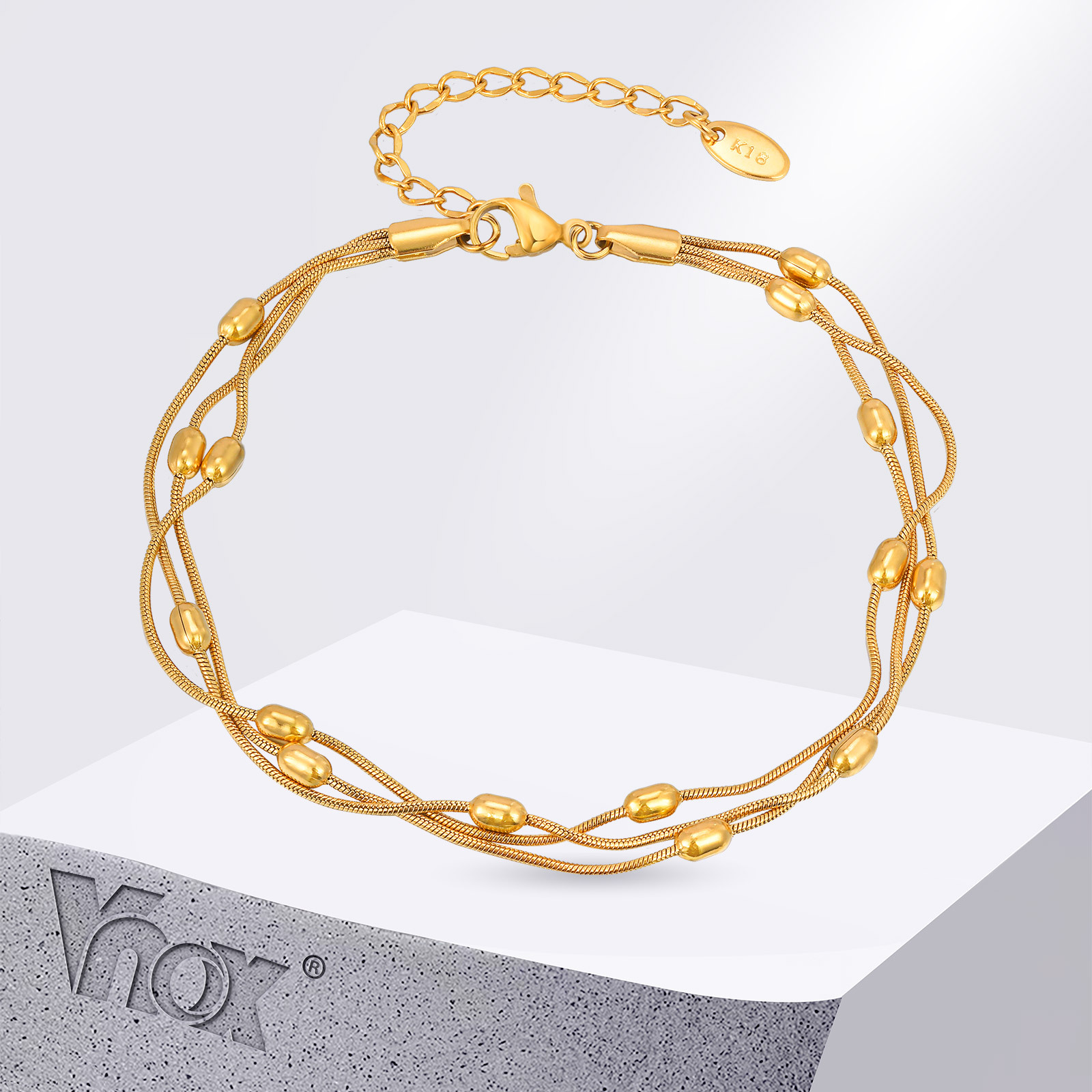 Vnox Sommer Edelstahl Drei-sch – Jc Jewelry & Watches Bewertung und Preis