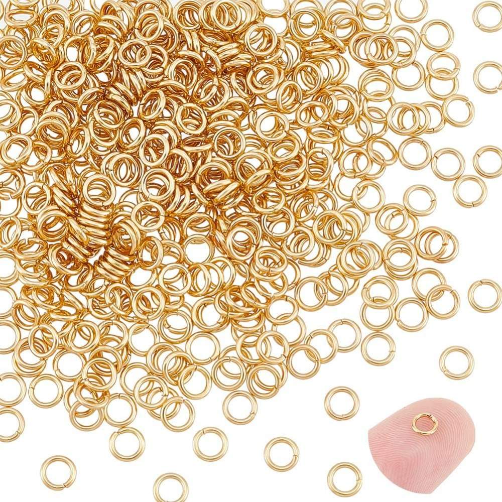Ungefähr 500 Stück 4 mm golden – Gold Plated Ring Bewertung und Preis