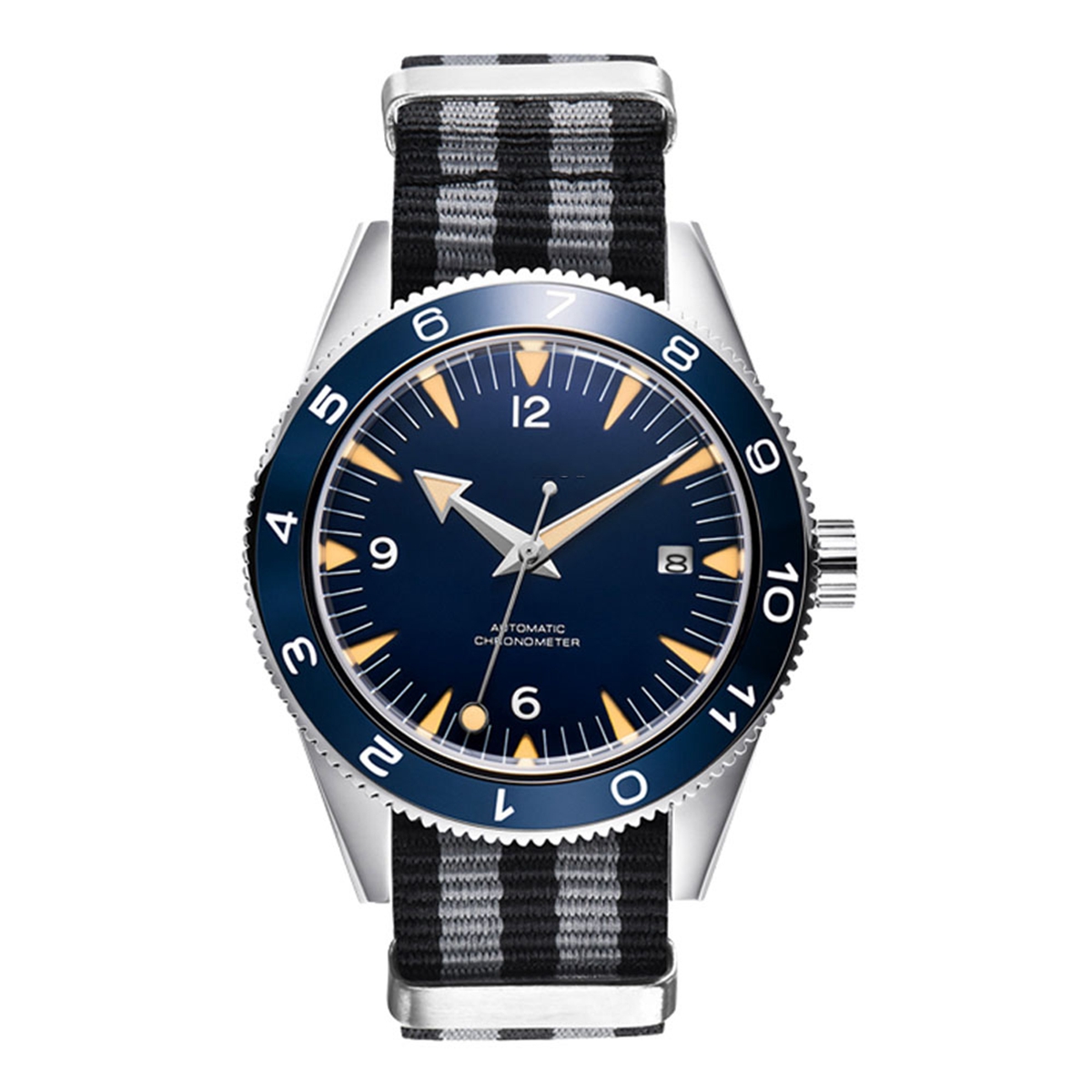 Benutzerdefinierte Logo NH35 B – Mens Mechanical Watch Bewertung und Preis