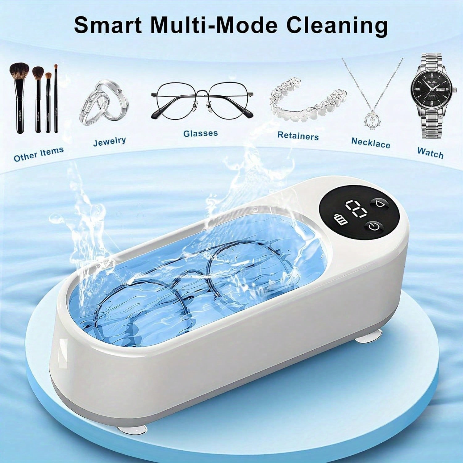 Tragbarer Ultraschallreiniger, – Jewelry Essentials Watches Bewertung und Preis