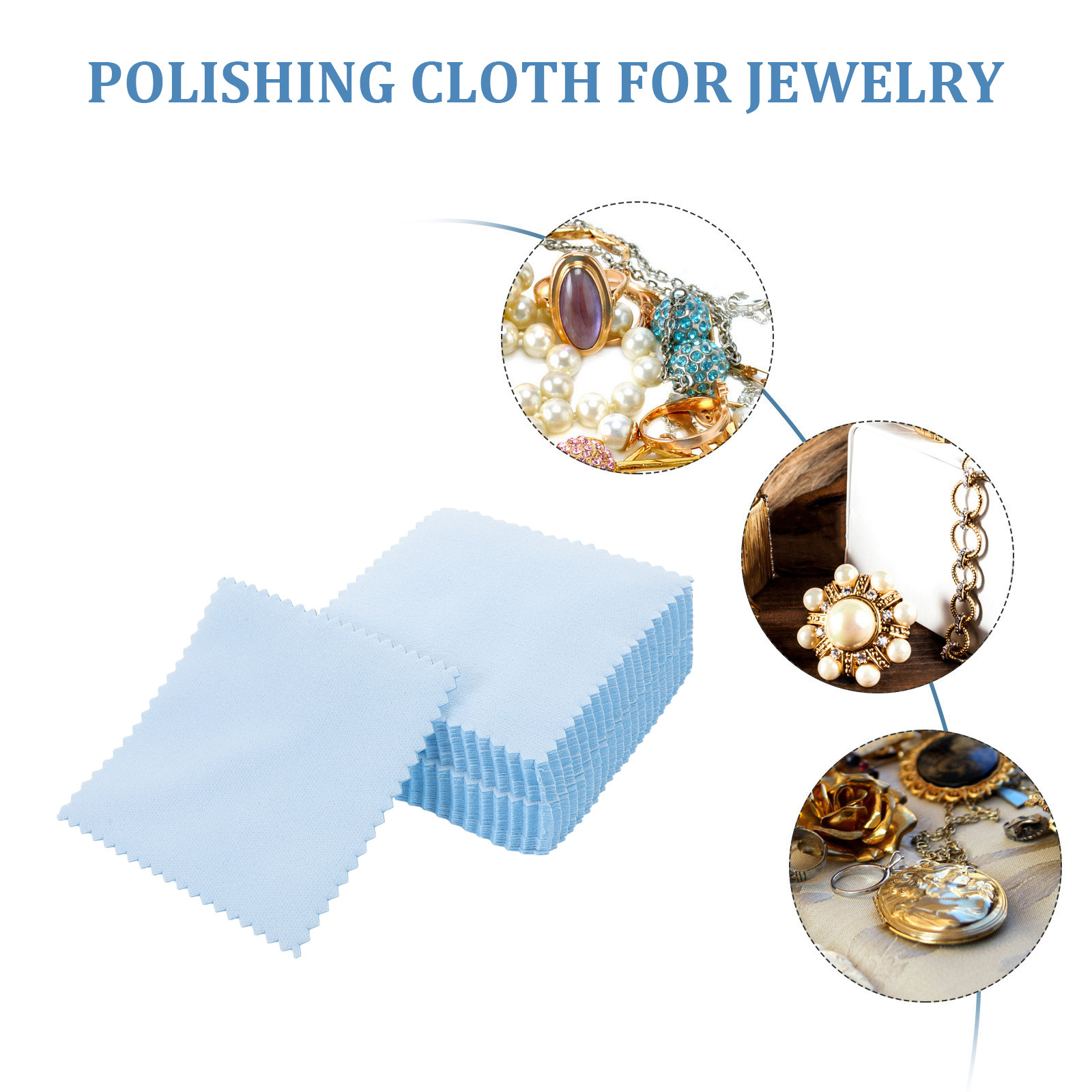 2 Stück Silber-Poliertuch 8x8c – Jewelry Watches Silver Bewertung und Preis