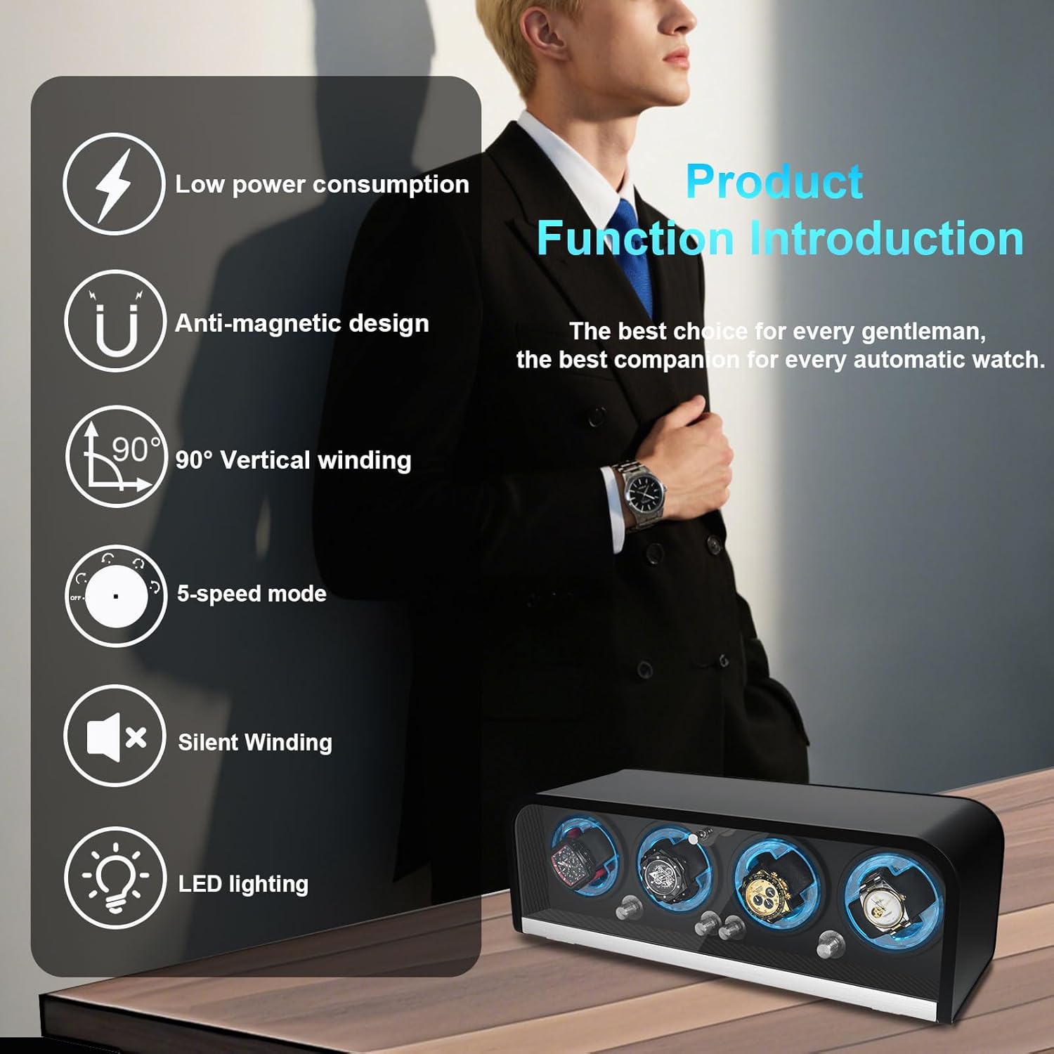 Uhrenbeweger für Automatikuhre – Automatic Watch Winder Bewertung und Preis