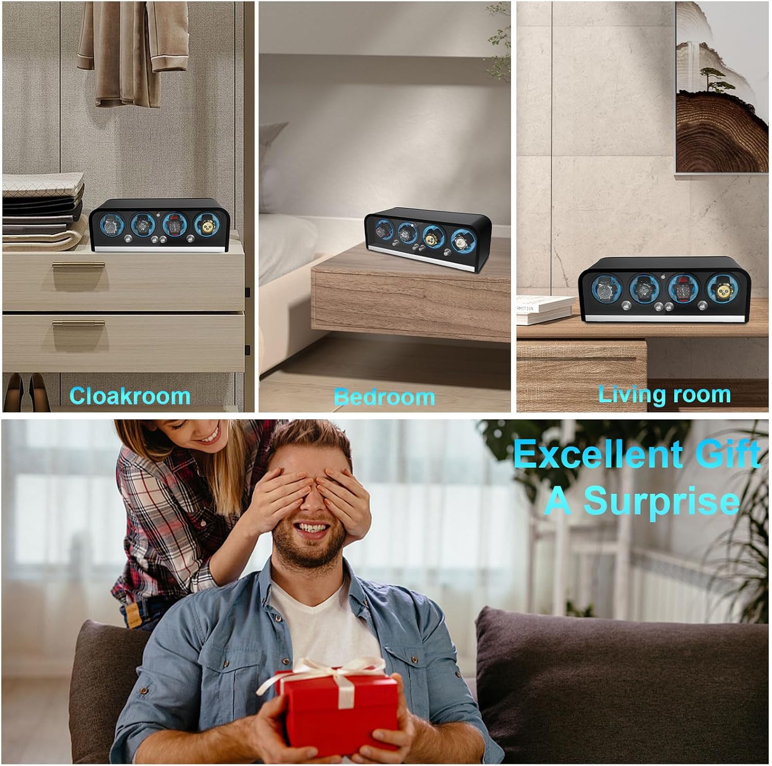 Uhrenbeweger für Automatikuhre – Automatic Watch Winder Bewertung und Preis