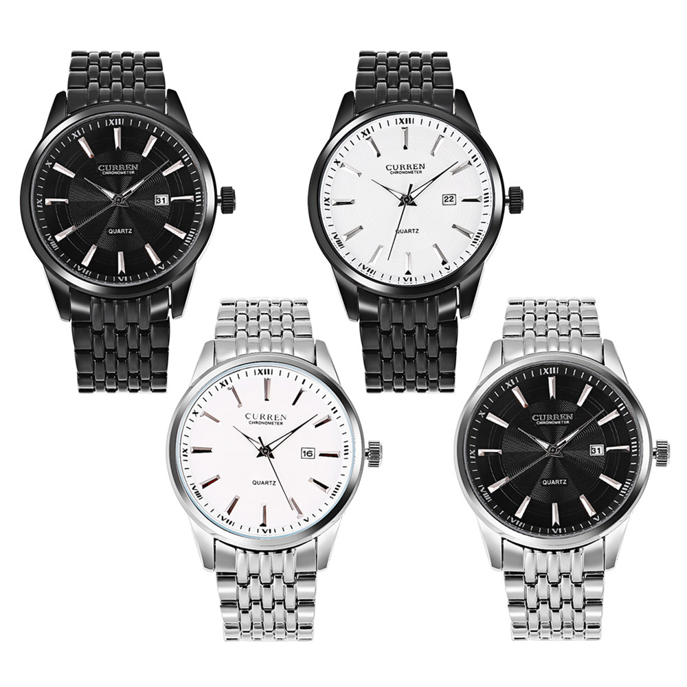 CURREN 8052, Herren-Quarzuhr,  – Jewelry Watches Silver Bewertung und Preis