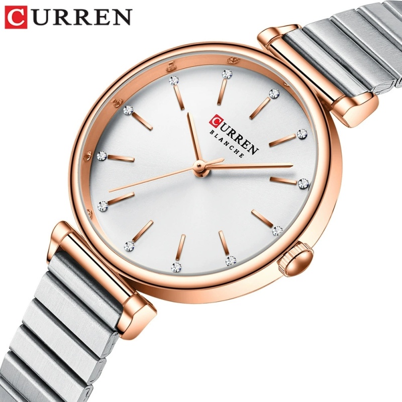 CURREN 9081 Exquisite Damen-Qu – Jewelry Watches Silver Bewertung und Preis