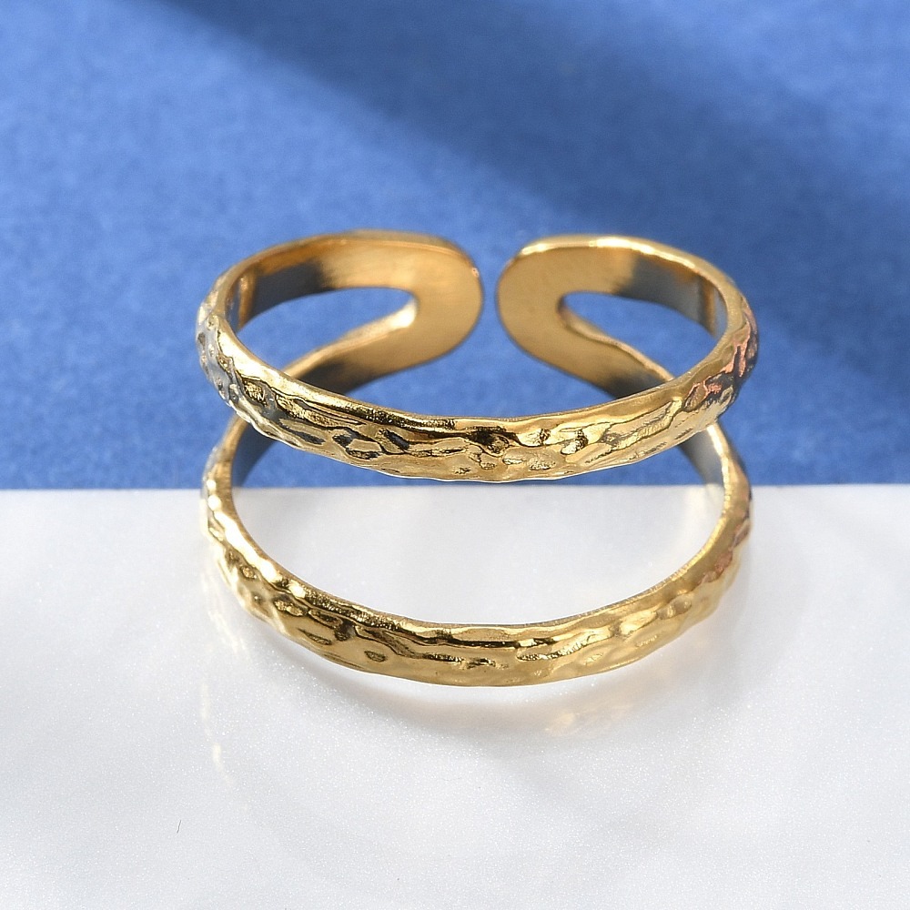 Ion Plating (IP) 304 Edelstahl – Gold Plated Ring Bewertung und Preis