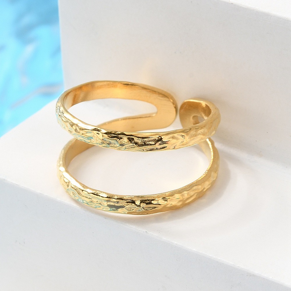 Ion Plating (IP) 304 Edelstahl – Gold Plated Ring Bewertung und Preis