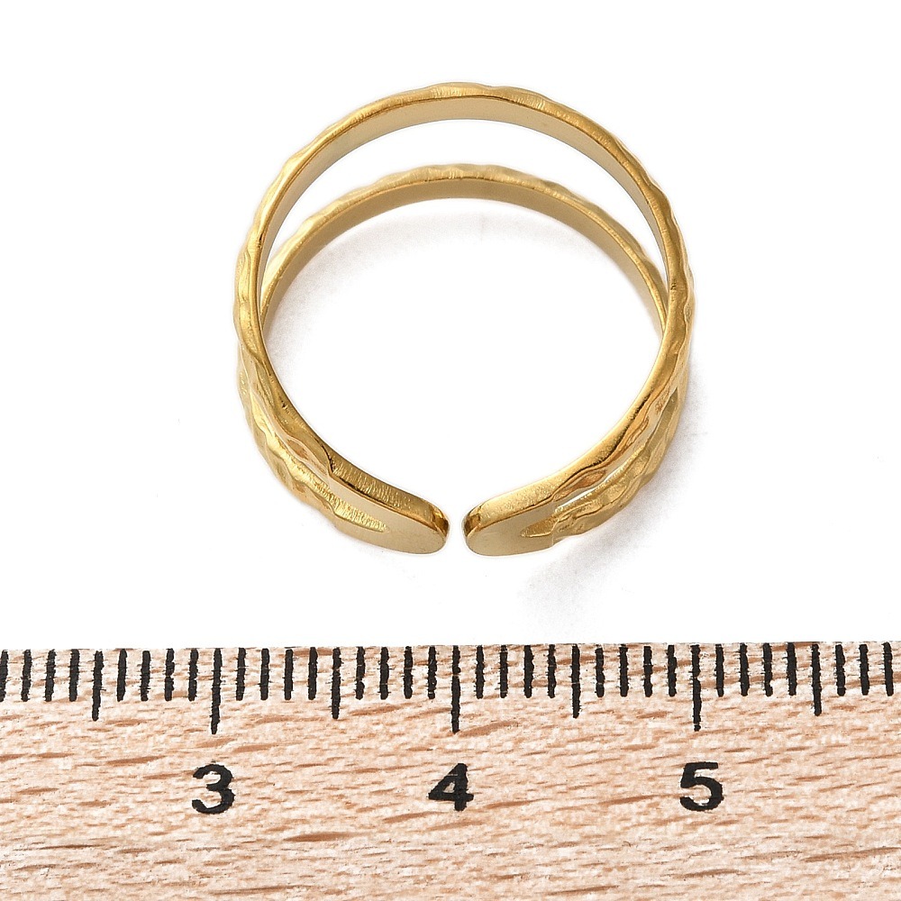 Ion Plating (IP) 304 Edelstahl – Gold Plated Ring Bewertung und Preis