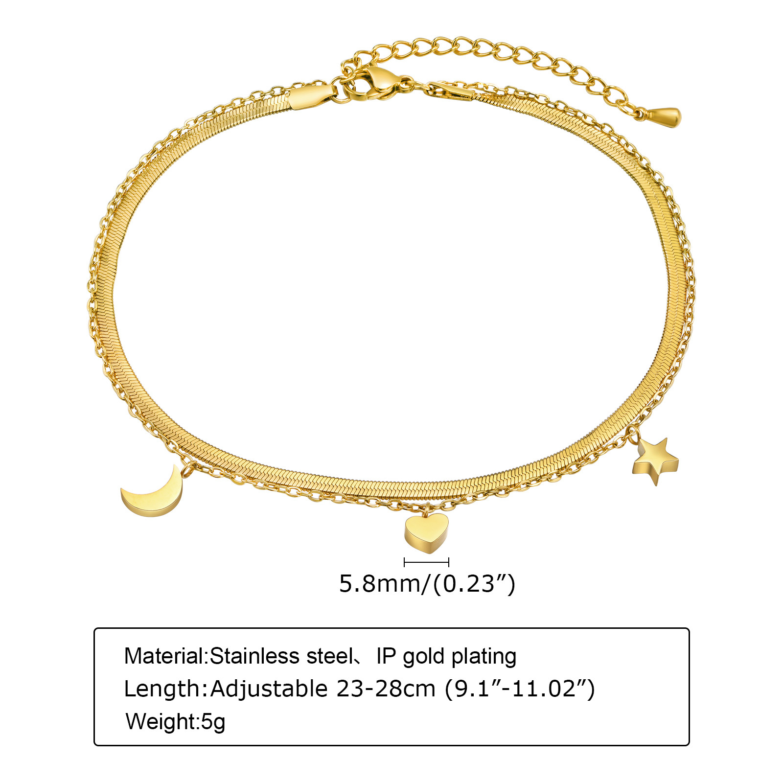 Exquisite Fußkettchen für Dame – Jc Jewelry & Watches Bewertung und Preis
