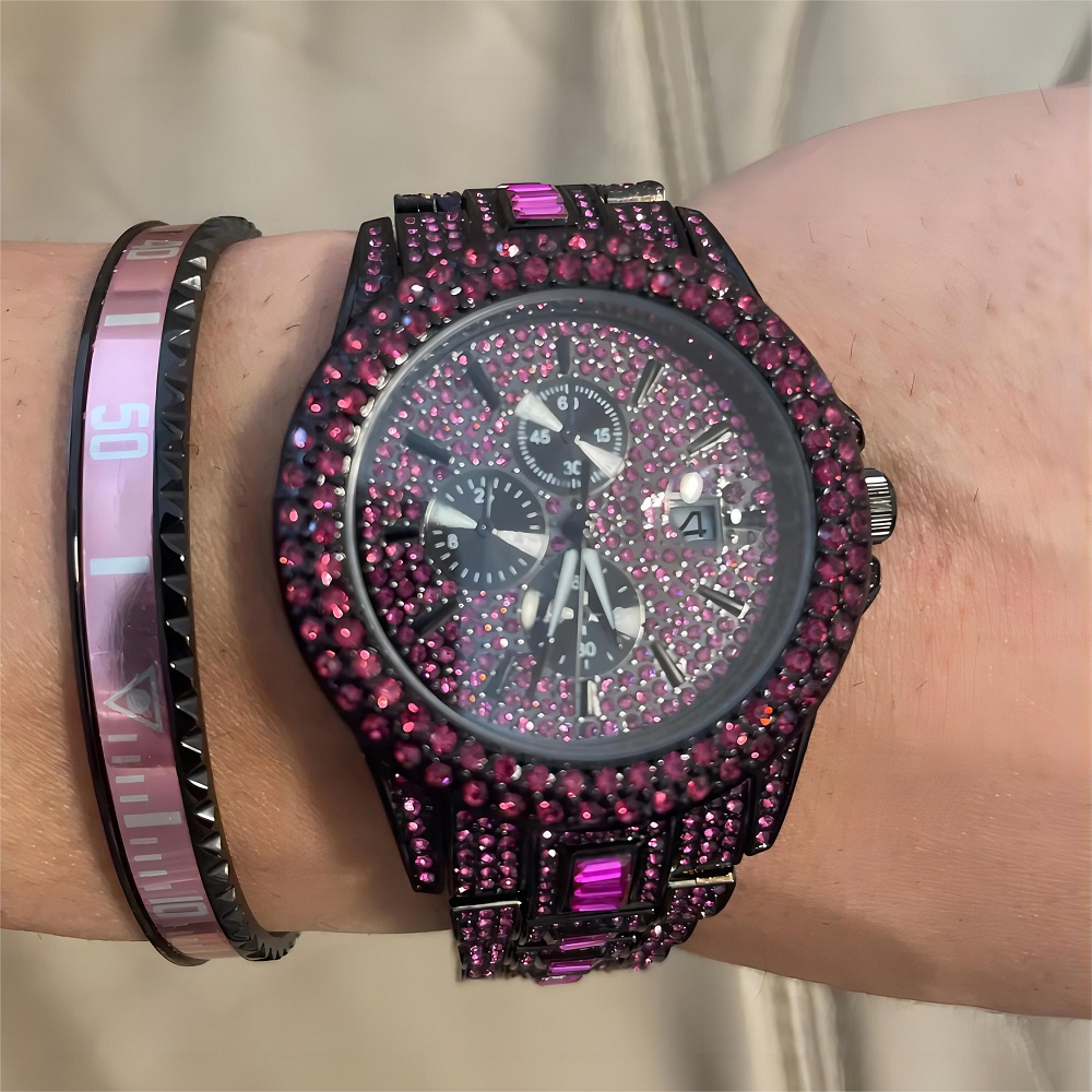 Heißer Verkauf Red Ice Uhr Für – Jewelry Type Watches Bewertung und Preis