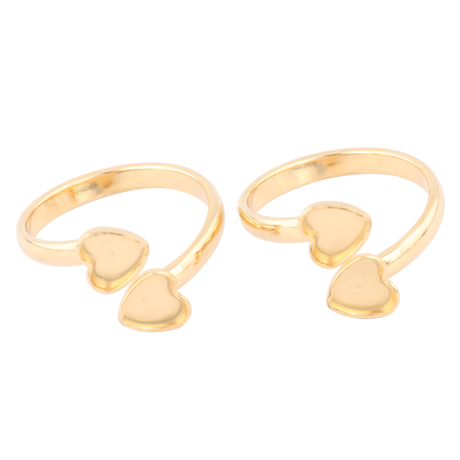 10 Stück Edelstahl vergoldet p – Gold Plated Ring Bewertung und Preis