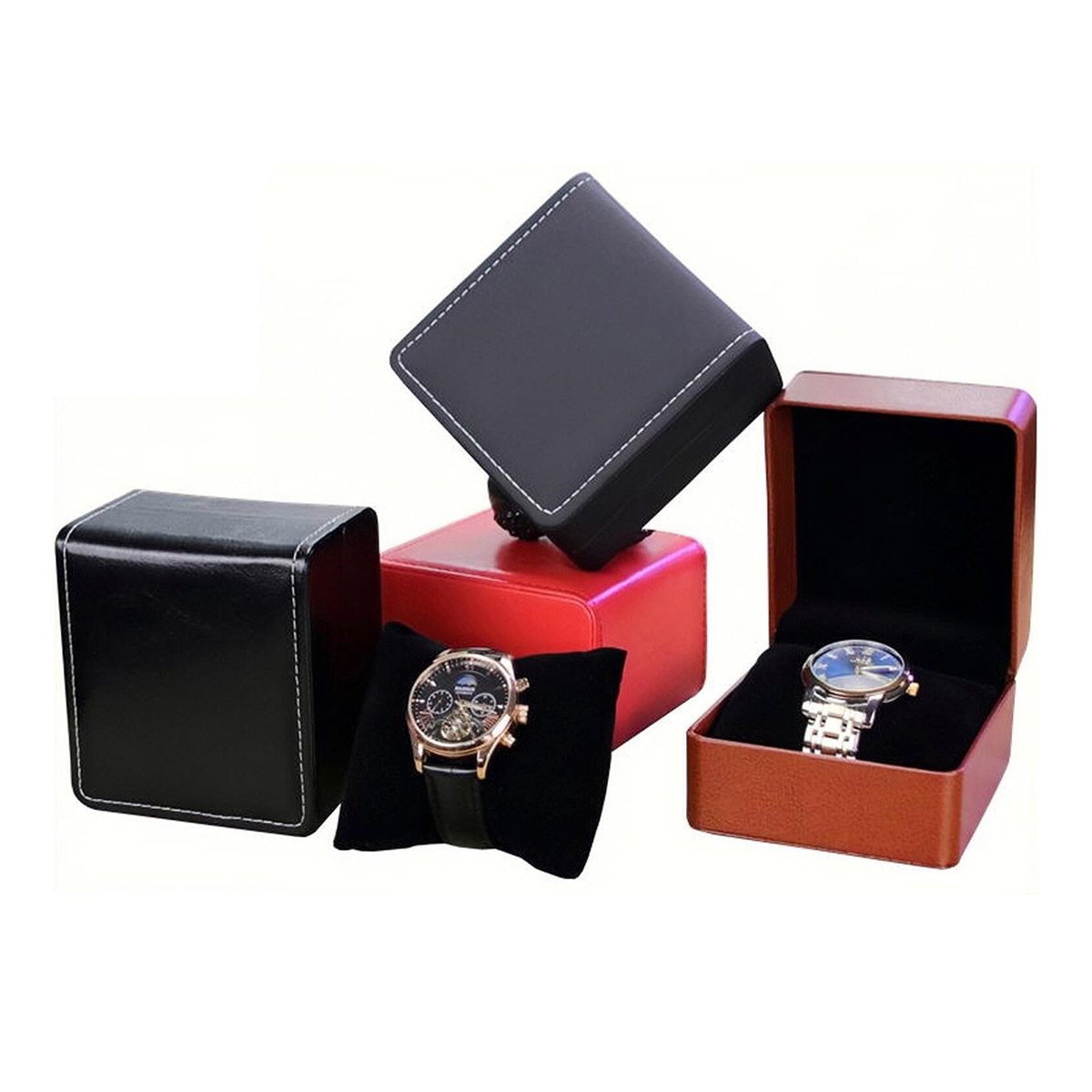 Mode Leder Uhr Box Fall Halter – Best Jewelry Watches For Men Bewertung und Preis