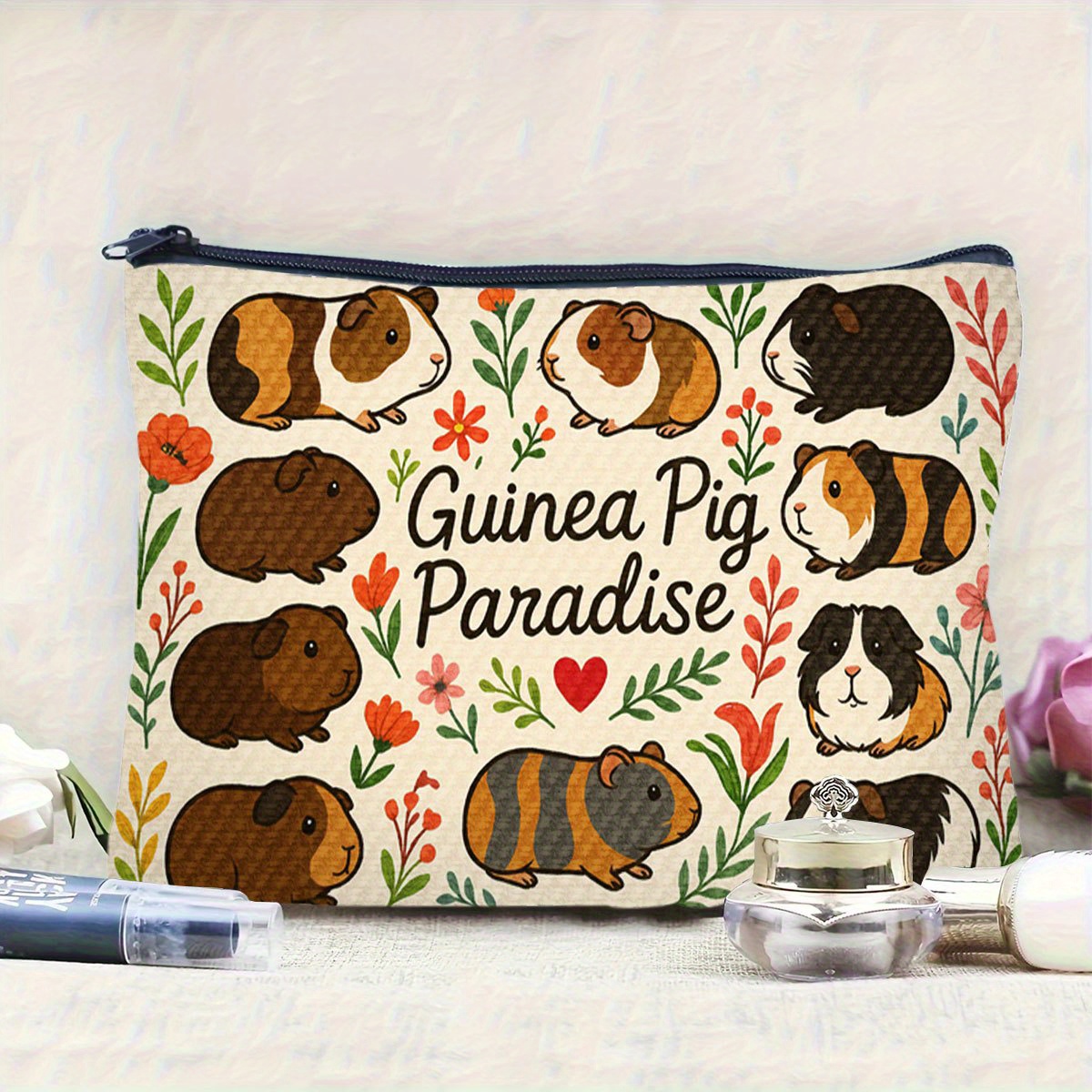 Make-up-Tasche „A Guinea Pig P – Paradise Jewelry & Watches Llc Photos Bewertung und Preis