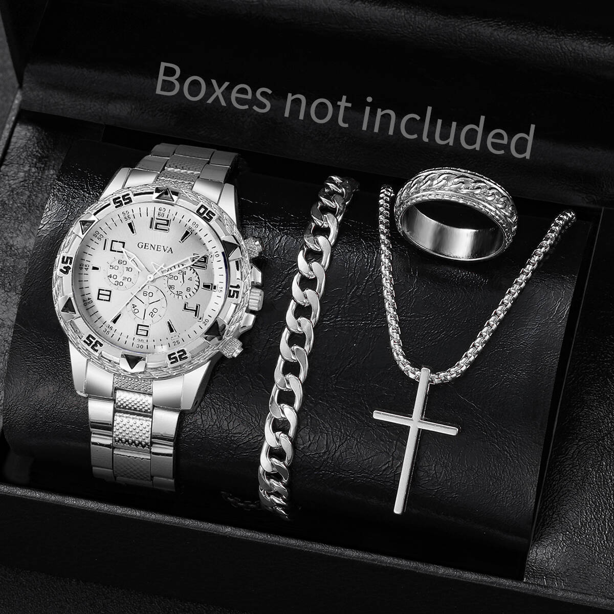 4 Stück/Set Modische Herren-Bu – Jewelry Type Watches Bewertung und Preis