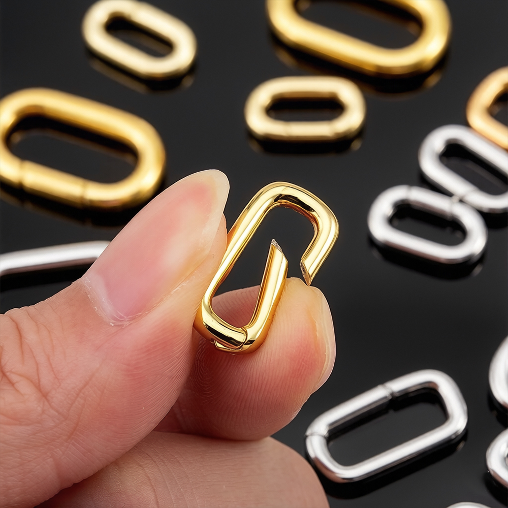 2 Stück 18K vergoldete ovale K – Gold Plated Ring Bewertung und Preis