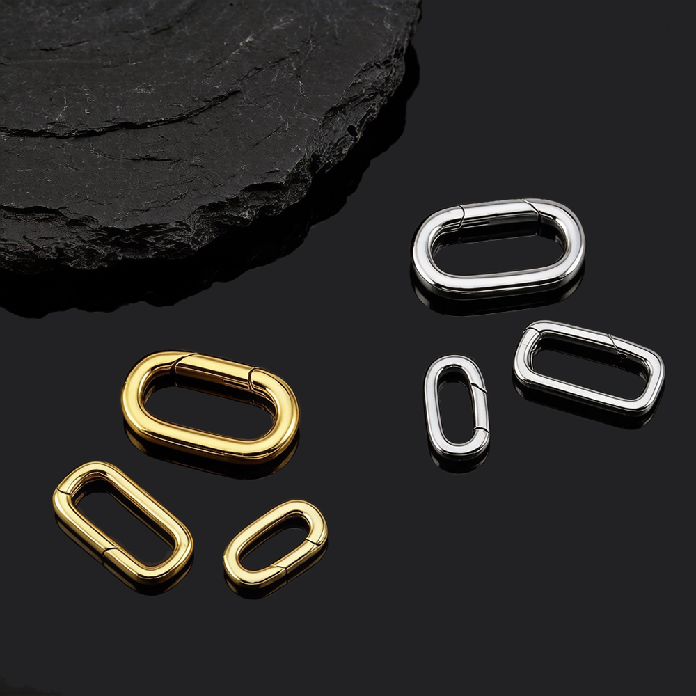 2 Stück 18K vergoldete ovale K – Gold Plated Ring Bewertung und Preis