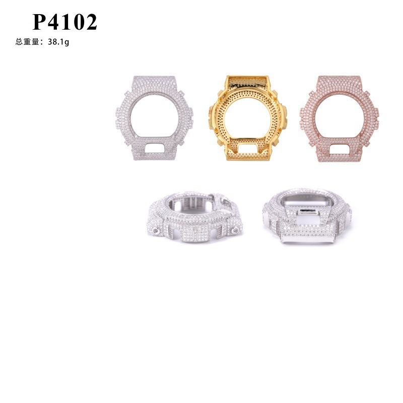 Bling Hip-Hop Uhrengehäuse: Mi – Jewelry Watches Silver Bewertung und Preis